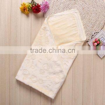 Super Soft Cotton Embossed Baby Carrying Towel photo-3