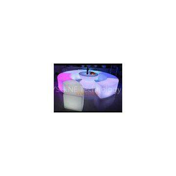 KTV Party Night Club LED Bar Furniture Rechargeable / LED Bar Table Counter