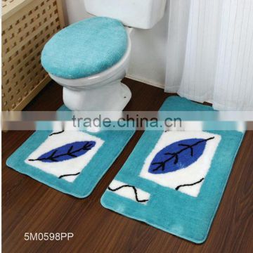 Custom printed design light weight bath mat