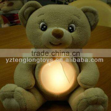 CE approval lovely kids christmas gift teddy bear toy LED night light