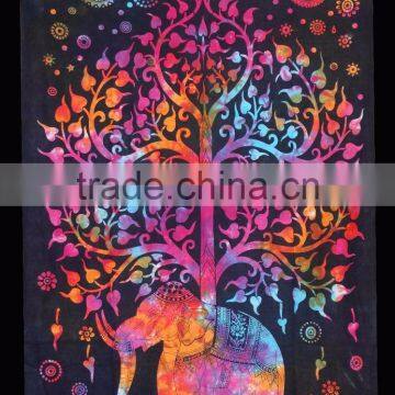 Indian Hippy Tapestries Indian Wall Hanging Cotton Tapestries For Ladies photo-3