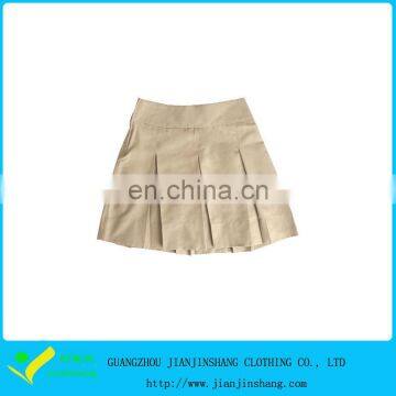 Wholesale Pretty Design Cool Pass Girls Customized Pleat Tennis Skirt