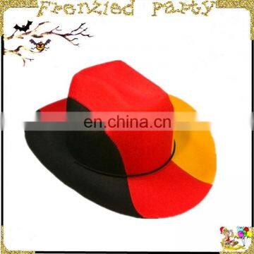 wholesale cheap fans flag color cowboy hat FGH-1118