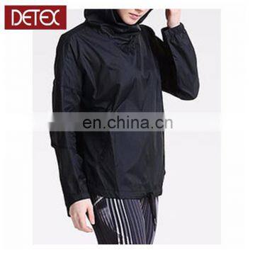 Womens High Quality Cheap Nylon Pullover Windbreaker