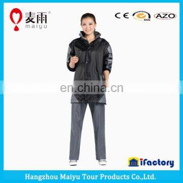 Fashion Leisure Pvc Overalls Raincoat for Women photo-3