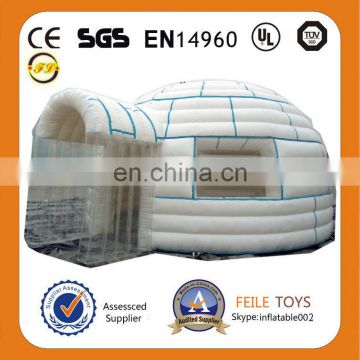 large inflatable tent