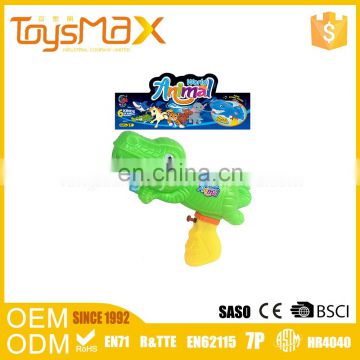 New style summer toys plastic animal shape dinosaur water water guns for kids for wholesale