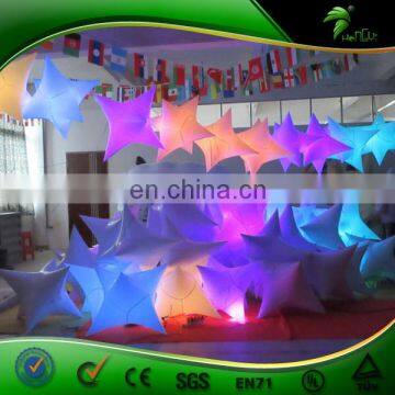 Inflatable LED Lighting Star hanging Star for Party/Event/Ball/Decoration