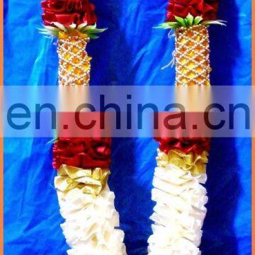 ribbon flower garlands haar high quality