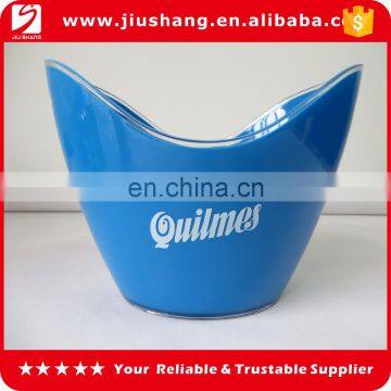 2016 plastic custom wholesale beer ice bucket cooler with cheap price