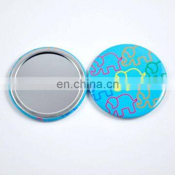 Custom small round tin mirror,round mirror,Pocket mirror
