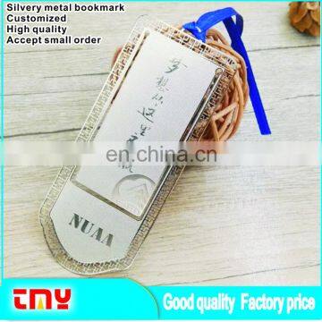 Cheap Price Free Sample Custom Souvenir Metal Bookmark Manufacturer In China