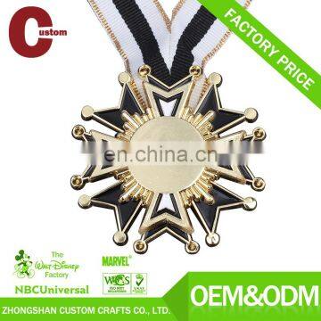 The custom antique silver plating metal souvenir sport race medal