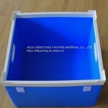 4mm blue pp corrugated sheet box