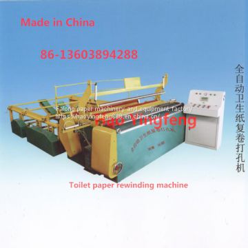 Toilet paper rewinding machine, various toilet paper processing equipment