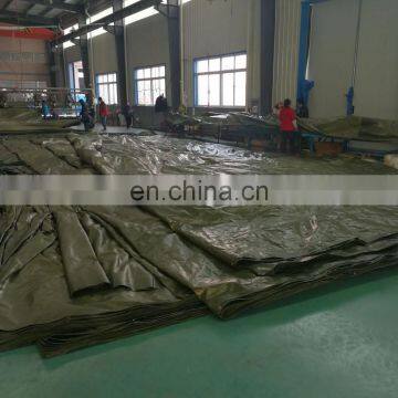 Industrial Grade 7' x 9' Olive Drab Canvas Tarpaulin, Polyethylene Tarpaulin,