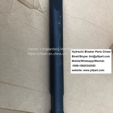 Stanley hydraulic breaker hammer benching aftermarket Firmer chisel drill rod MB125,MB156,MB250,MB257,MB550,MB656