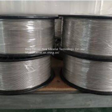 Acid Washed 1.0mm Titanium Welded wire for Pressure Vessel