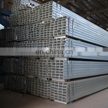 Length 4-12 Meter Galvanized Square Steel Pipe Pipe