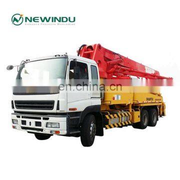 37m Concrete Pump Truck with Vlv Chassis, Concrete Mixer Pump	THB37