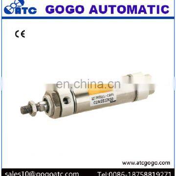 20mm bore 50mm stroke Air TAC Type 20*50 CDM2B Series Long Stroke Stainless Steel Mini double acting pneumatic cylinder