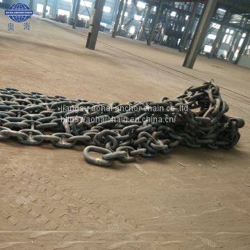 marine supplies stud anchor chain , ship anchor chain