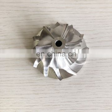 TD05H 155G6 47.05/68.01mm 6+6 blades 49378-01642/EVO X performance high blade milling/aluminum 2618/billet compressor wheel