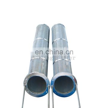 304 stainless steel cleanable and reusable basket strainer oil filter