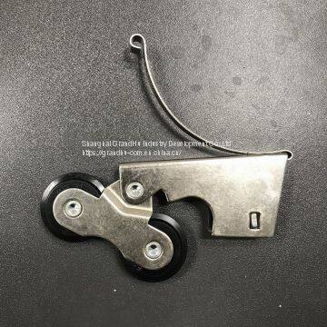 Wardrobe Sliding Door Visible Roller Bottom Wheel Runners photo-5