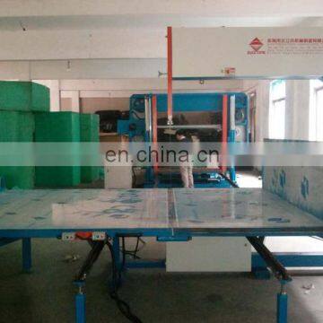 Manual Vertical Foam Cutting Machines Used in Mattress Foam Factory photo-3