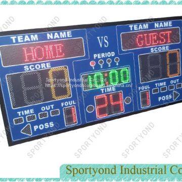 College Electronic Scoreboard for Basketball Battle