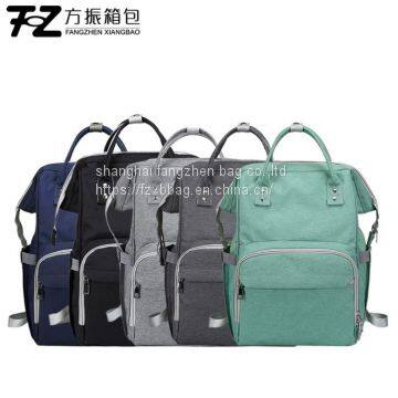 diaper bag large capacity mother maternity backpack with changing mat and milk bottle bag