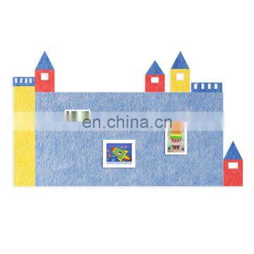 factory wholesale price room decor felt 3d wall stickers