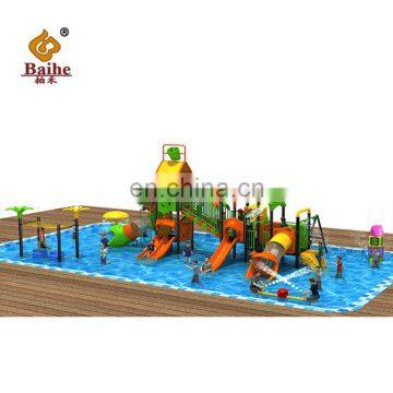 Hot sale fun games kids water park slides water playground amusement park slides