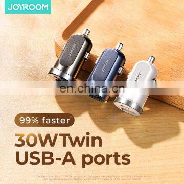 JOYROOM Dual Usb Car Charger pd Adapter Current Car Charger Converter 20w 18W for Iphone12 photo-7