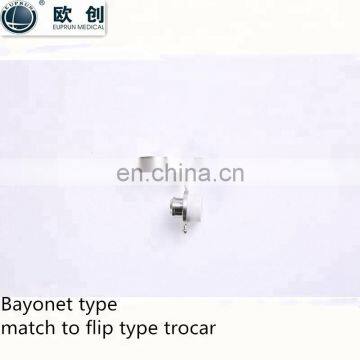 Medical Surgical Laparoscopic Reusable 5mm Trocar Cannula photo-4