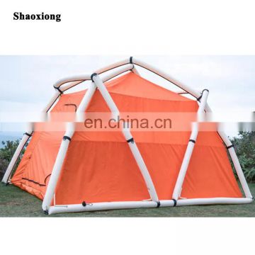 Outdoor Inflatable Camping Tube Tent Camping Tent with Tube Inflate System