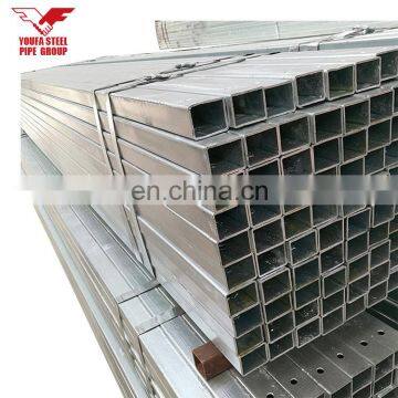 Youfa Group High Quality Square Pipe Price 1 Inch Square Iron 1"x2" Rectangular Tube With Oil Painting photo-2