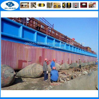 floating marine rubber airbags for ship launching and heavy air lifting bags