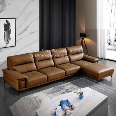 Half Leather Sofa photo-2