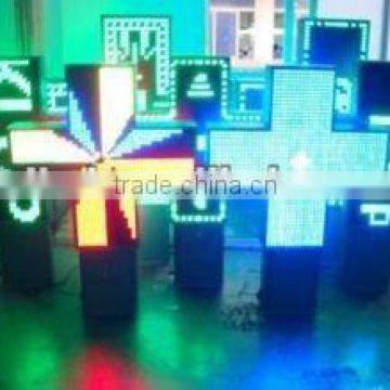 3d led pharmacy cross display