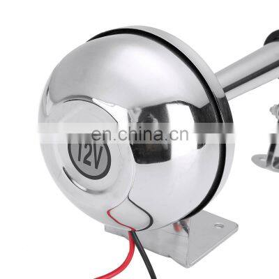 12V 115dB Single Trumpet Air Horn Air Pump Compressor Kit Car Truck Lorry SUV RV Train Caravan Boat Super Loud Horn