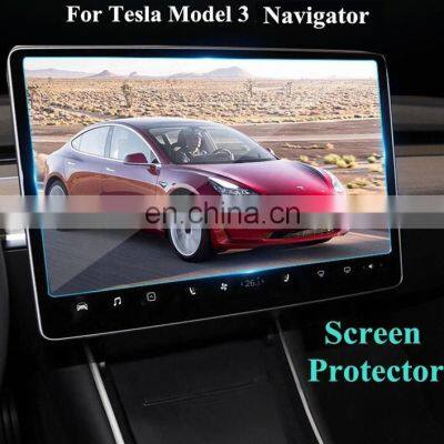15inch Model 3 Center Control Touch Screen 2.5D Car GPS Navigation Tempered Glass Screen Protector for Tesla Model 3 photo-3