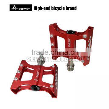 AEST bike pins pedal, Al6061 alloy pedal, lady bike pedals wholesale