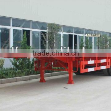 Low bed Semi trailer/flatbed semi trailers for sale