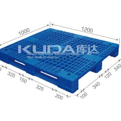 warehouse storage solution 1210H WGCZ PLASTIC PALLET（BUILT-IN STEEL TUBE）from china