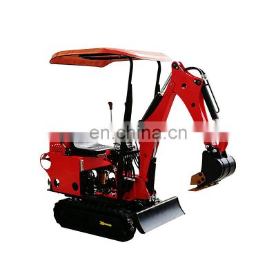 High capacity agricultural machinery excavator garden mini excavator made in china