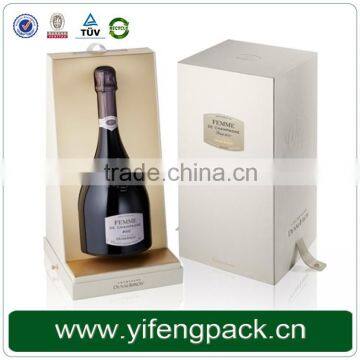 Decorative Paper Wine Champagne Glass Bottle Glass Cardboard Gift Box Wholesale photo-4