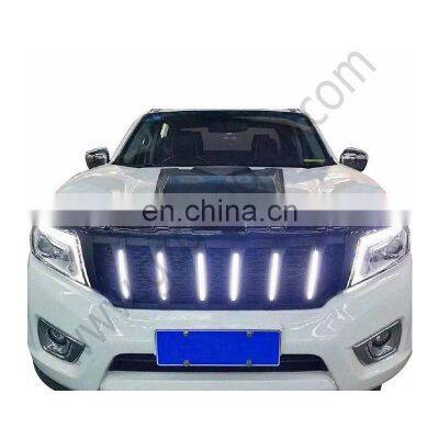 Dongsui High Class Front Grille with Lights for Nissan Navara NP300