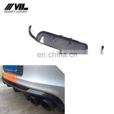 Carbon Fiber Car Rear Diffuser Lip for Ford Mustang GT500